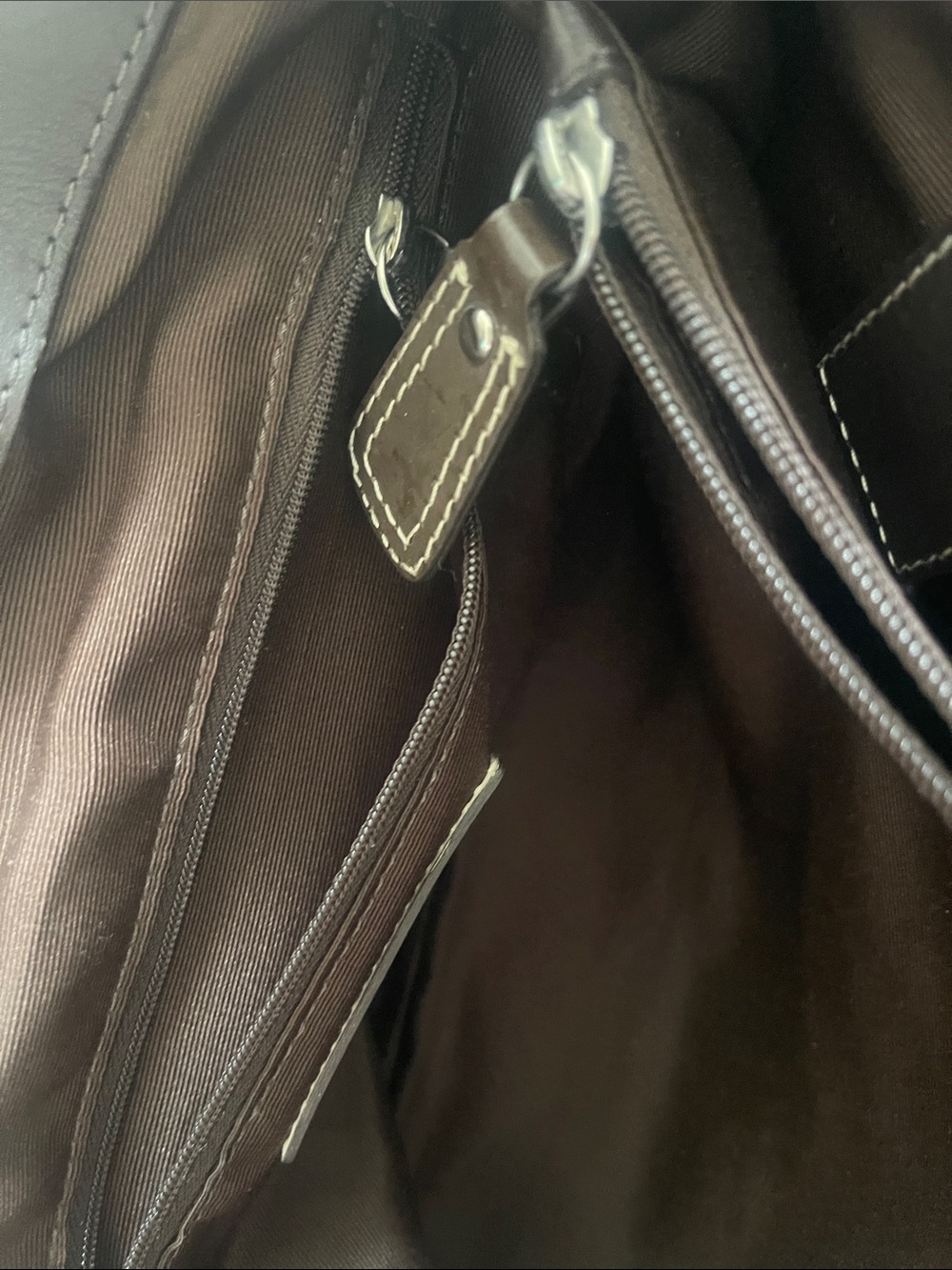 Coach Soho Signature Hobo Shoulder Bag  Canvas Leather Auth - Picture 10 of 13